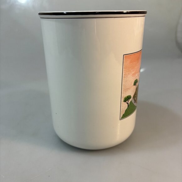 Villeroy & Boch Design Naif Farmers Porcelain 6" Utensil Storage Jar Canister - Picture 5 of 7